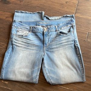 American Eagle - Artist flare plus size - 20 - light wash